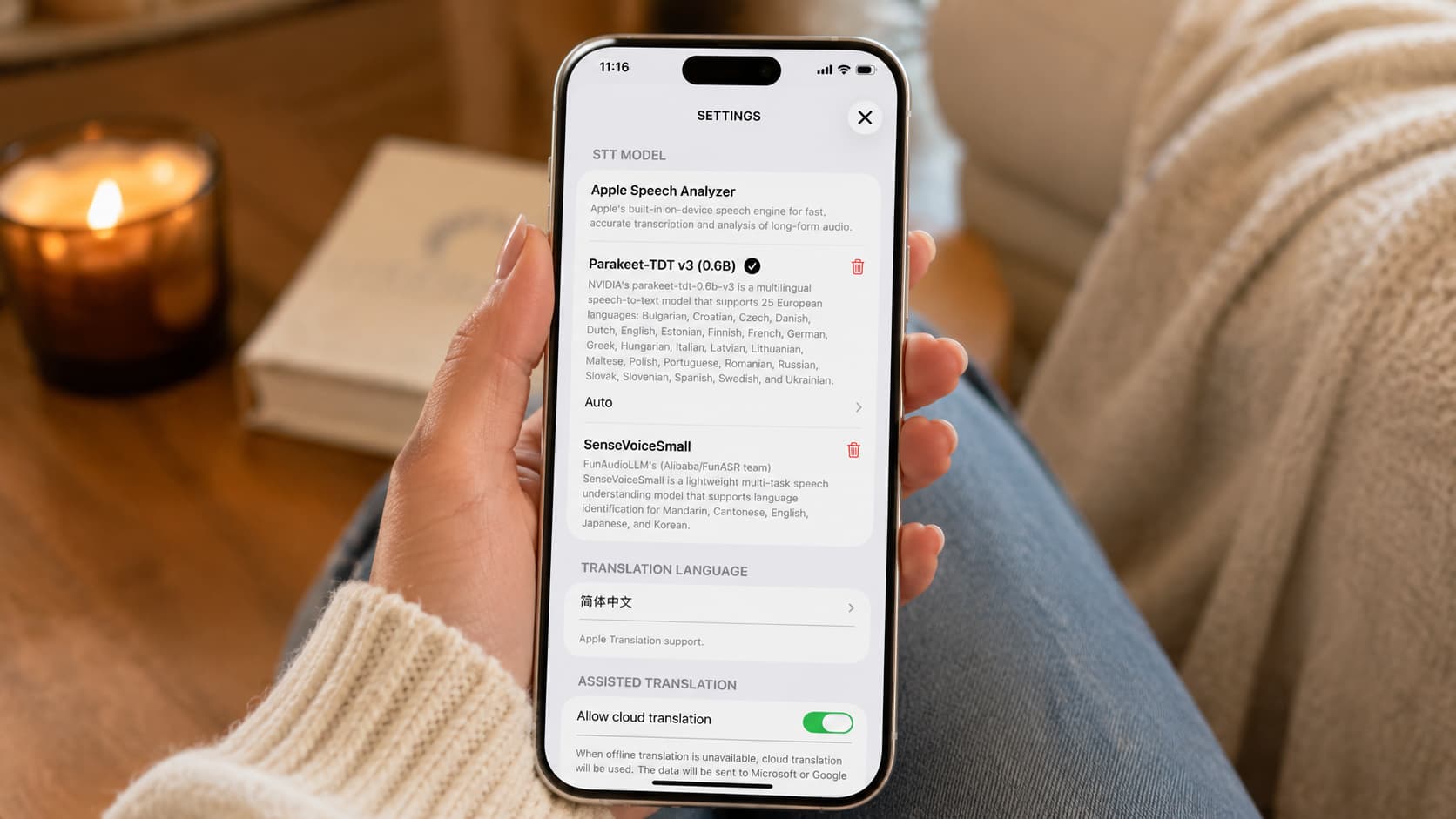 LiveSTT Adds Parakeet-TDT v3: A New On-Device Speech-to-Text Model for 25 Languages